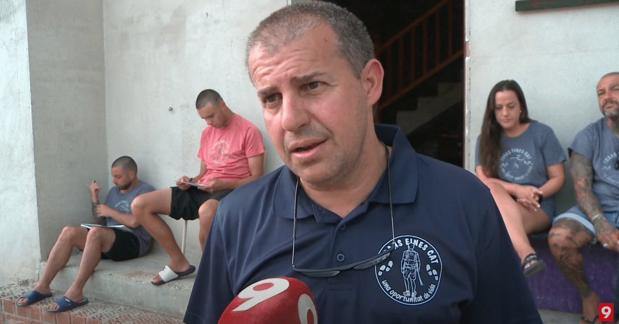 La ‘Transeines’, la marxa terapèutica de persones amb addiccions, passa per Roda de Ter